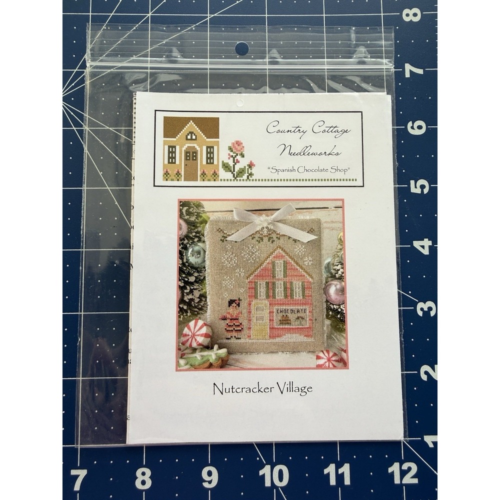 Spanish Chocolate Shop by Country Cottage Needleworks Small cross stitch pattern